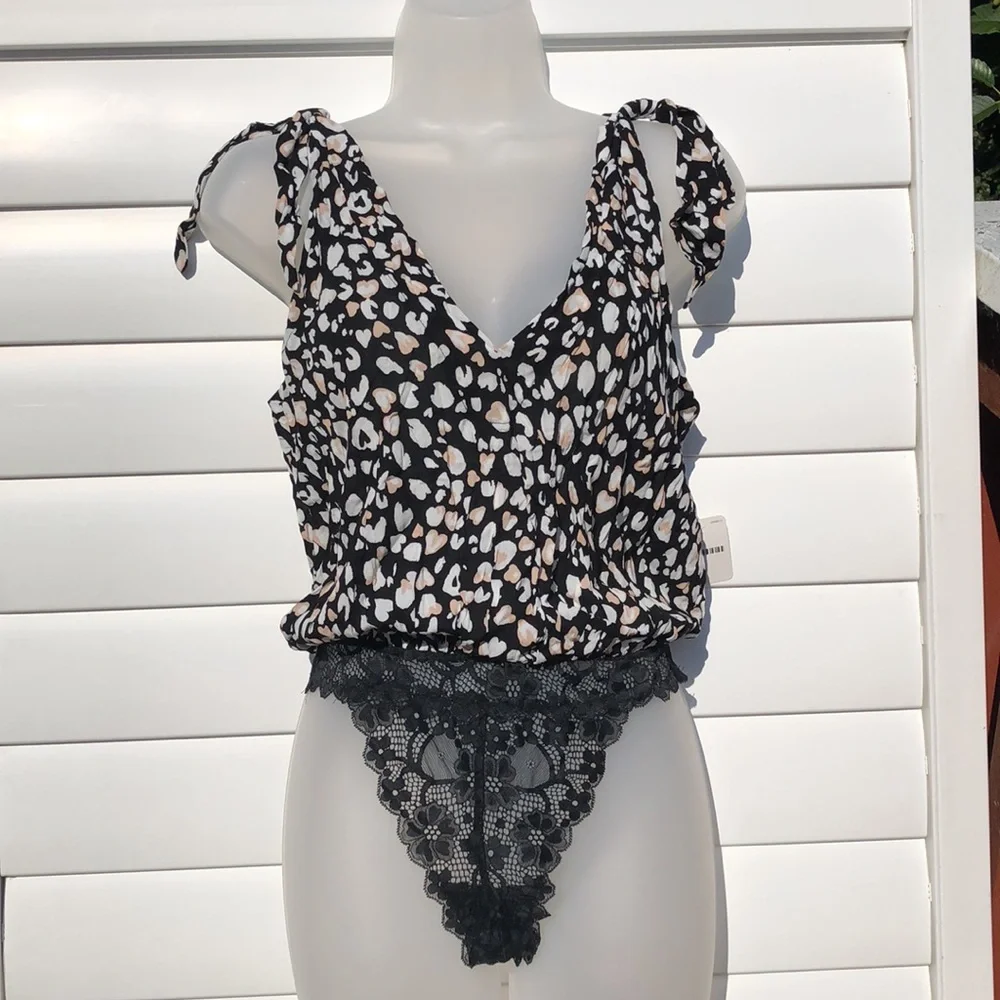 NWT Intimately Free People Bare it all bodysuit